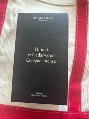 Jo Malone Hinoki & Cedarwood Cologne Intense - Black with Silver Cap
